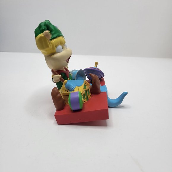 Rugrats Angelica Christmas Stocking Hanger Nickelodeon Cartoons w/Original Packa - Picture 5 of 12